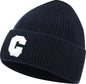 Strickmütze mit "C" Patch