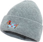 Strickmütze mit Dackelmotiv