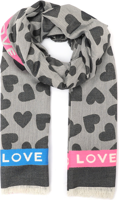 Schal Herz Love