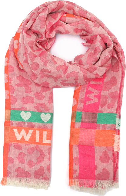 WILD LOVE Schal-leicht, weich & stylisch