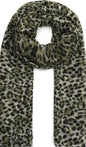 Leichter Schal mit Leopardenmuster