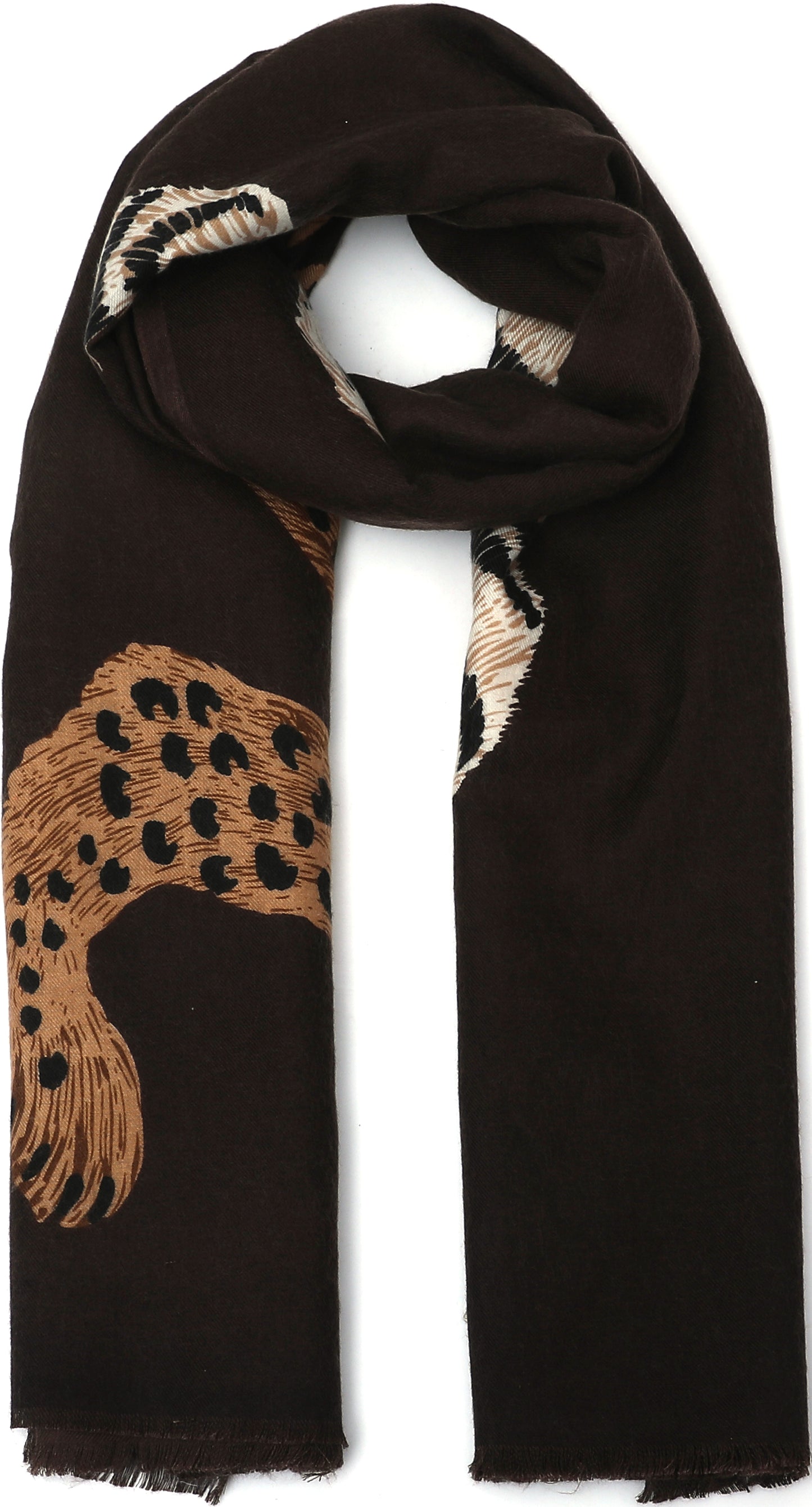 Schal mit Tiger