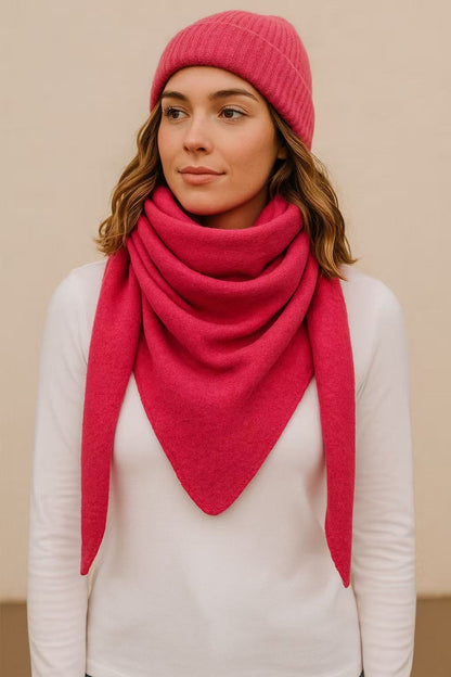 Dreiecksschal-Uni-Must-Have