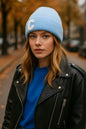 Strickmütze mit "C" Patch
